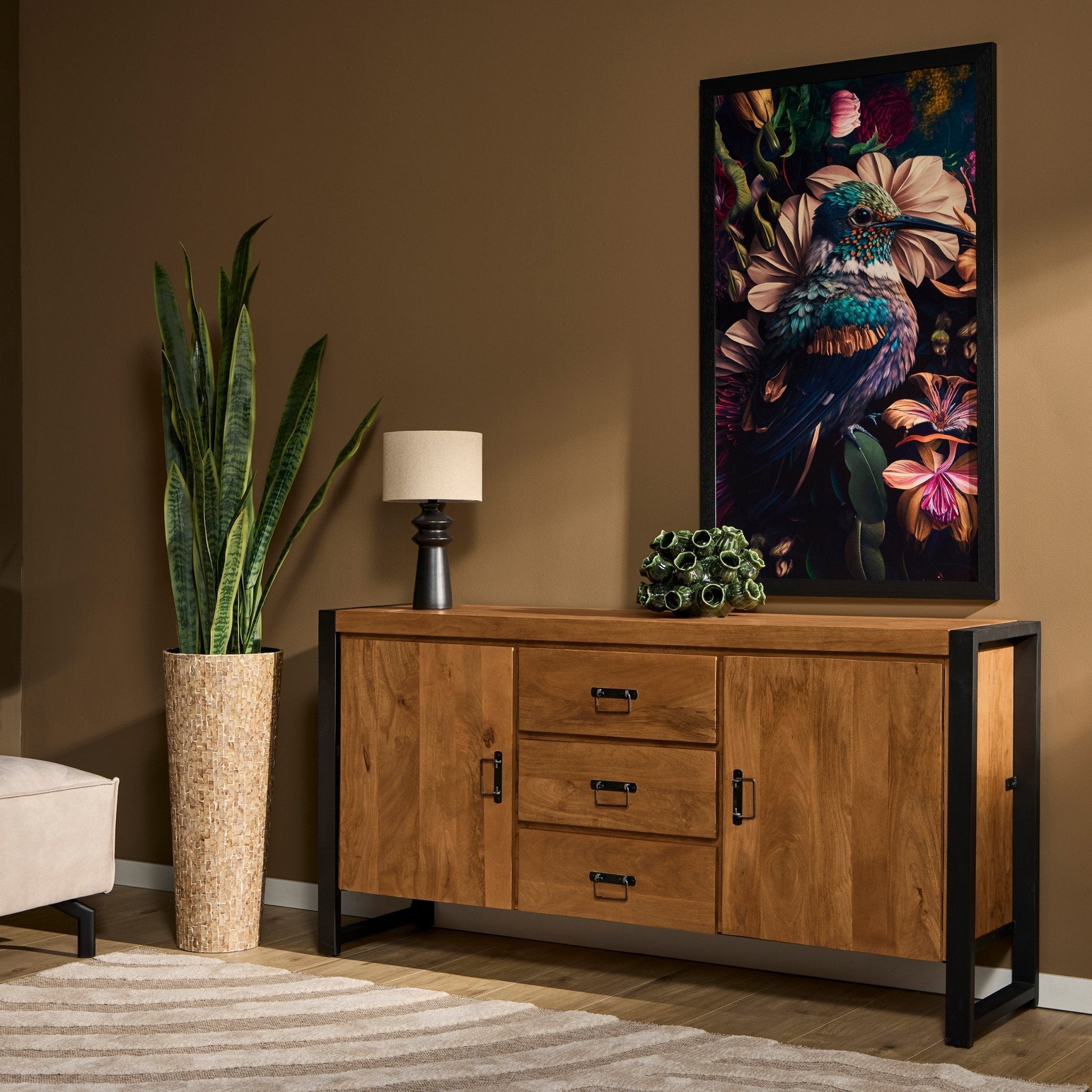 Dressoir Sorrento | 160 cm - Industrieelinhuis.nl