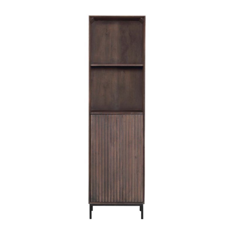 Boekenkast Madison Walnoot | 55 cm - Industrieelinhuis.nl