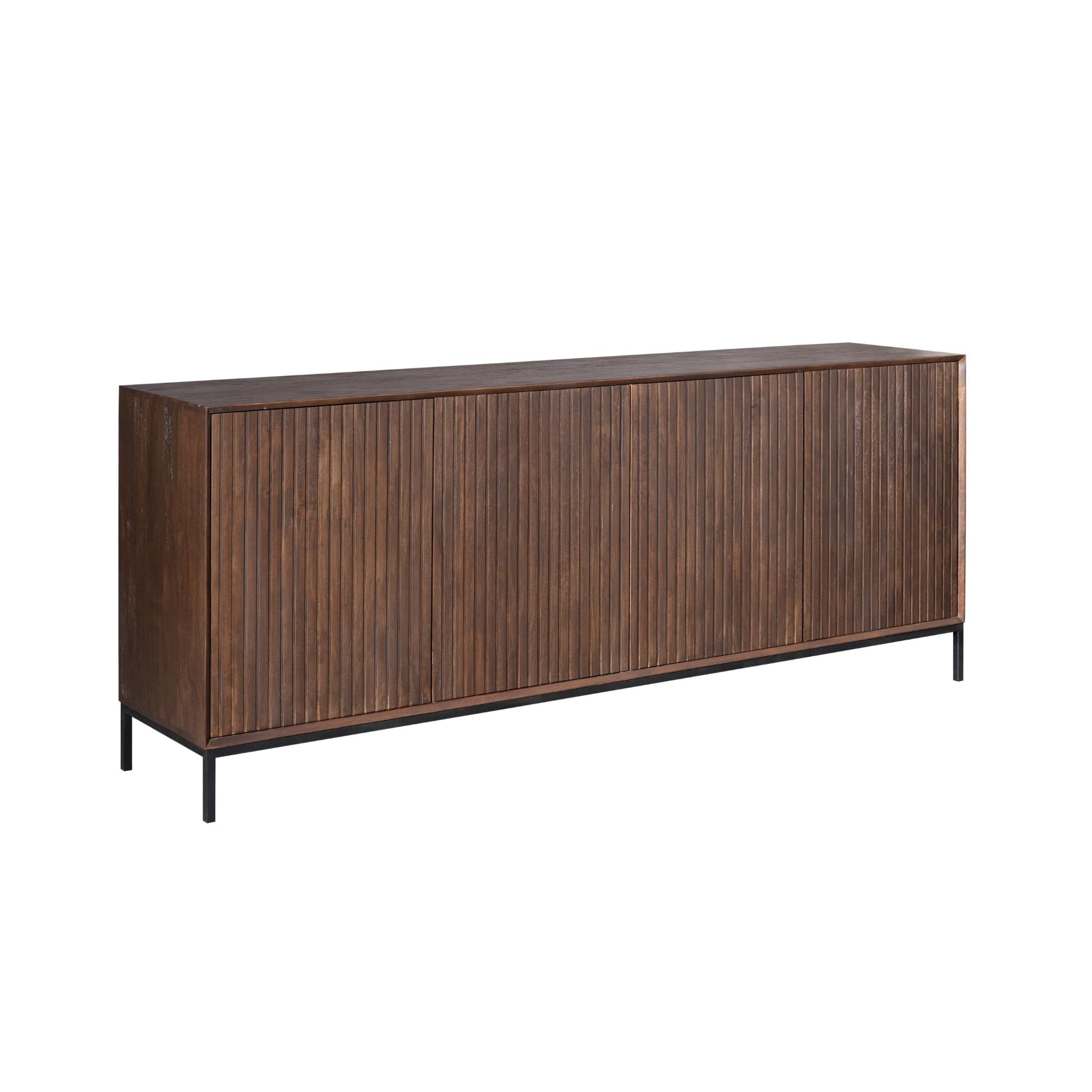 Dressoir Madison Brown | 210 cm - Industrieelinhuis.nl