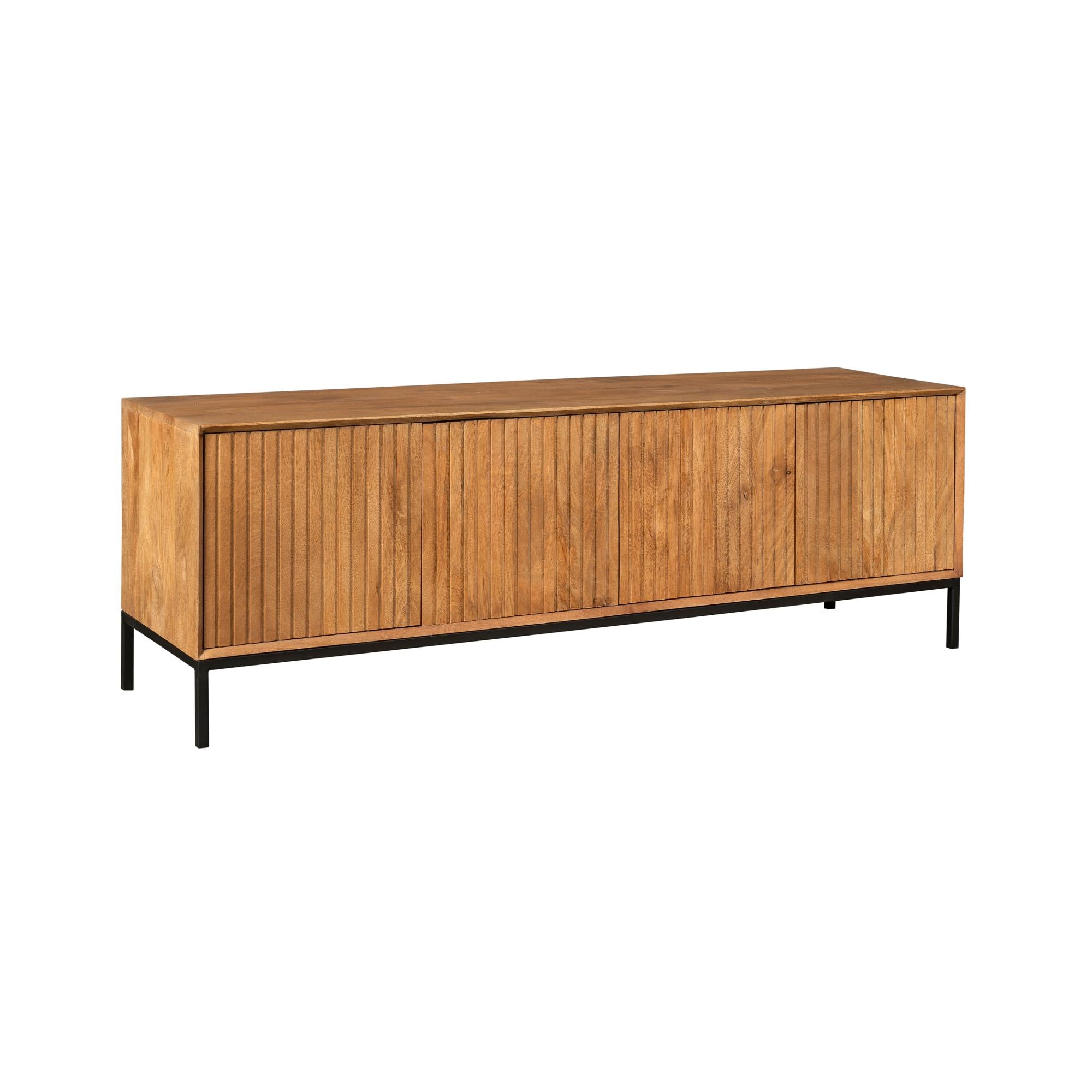 Tv meubel Madison Natural 165 cm - Industrieelinhuis.nl