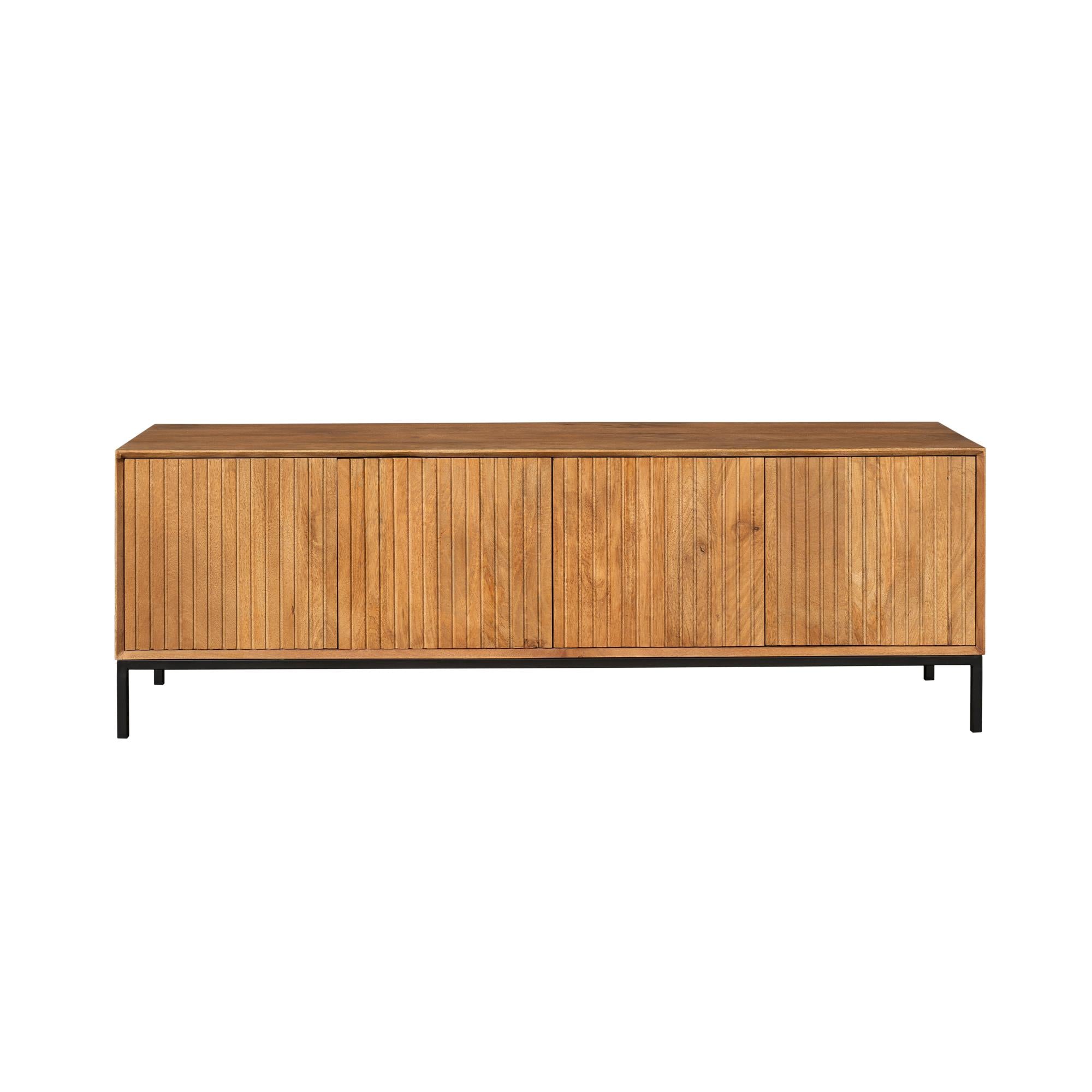 Tv meubel Madison Natural 165 cm - Industrieelinhuis.nl