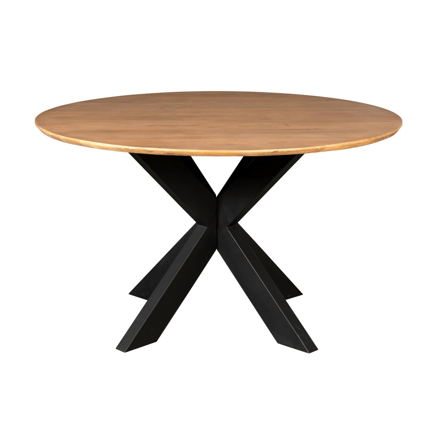 Eettafel Madison Natural | 130 cm - Industrieelinhuis.nl