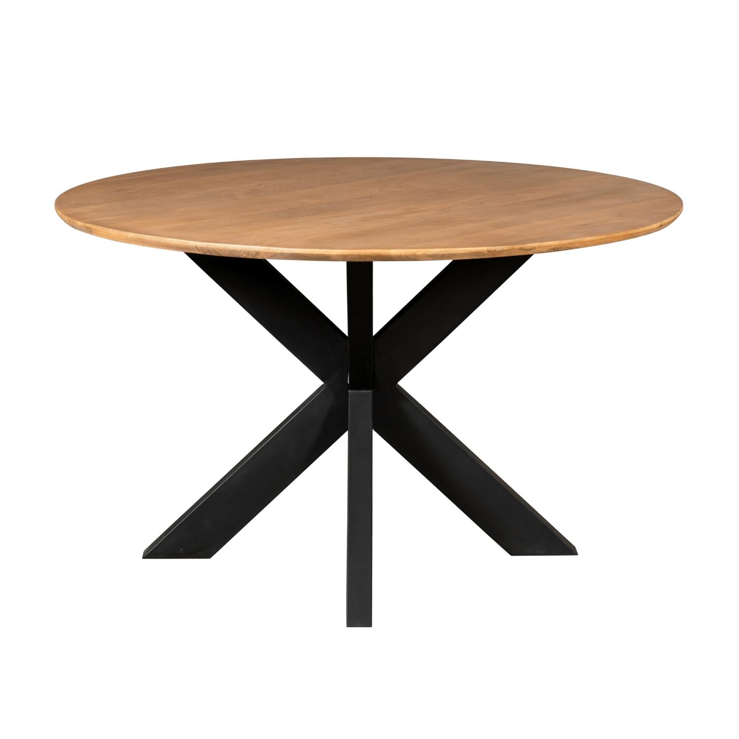 Eettafel Madison Natural | 130 cm - Industrieelinhuis.nl