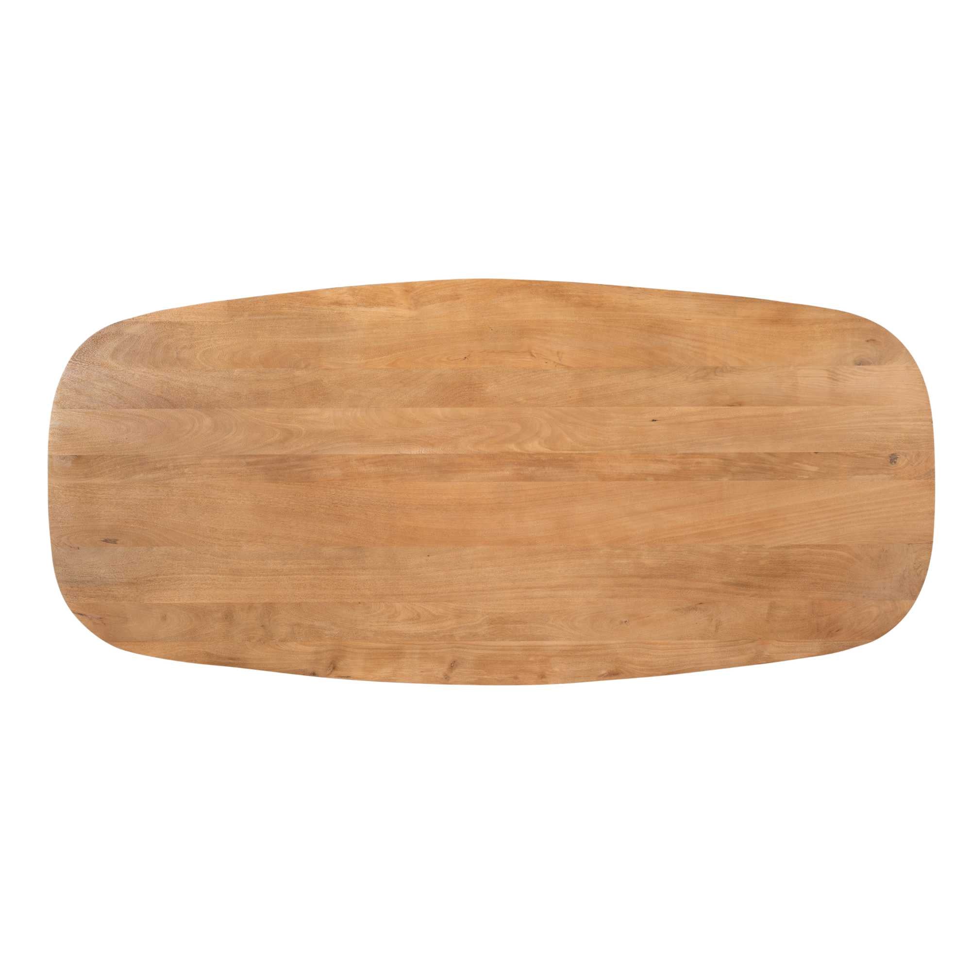 Eettafel Madison Naturel | 200 cm | Deens ovaal - Industrieelinhuis.nl
