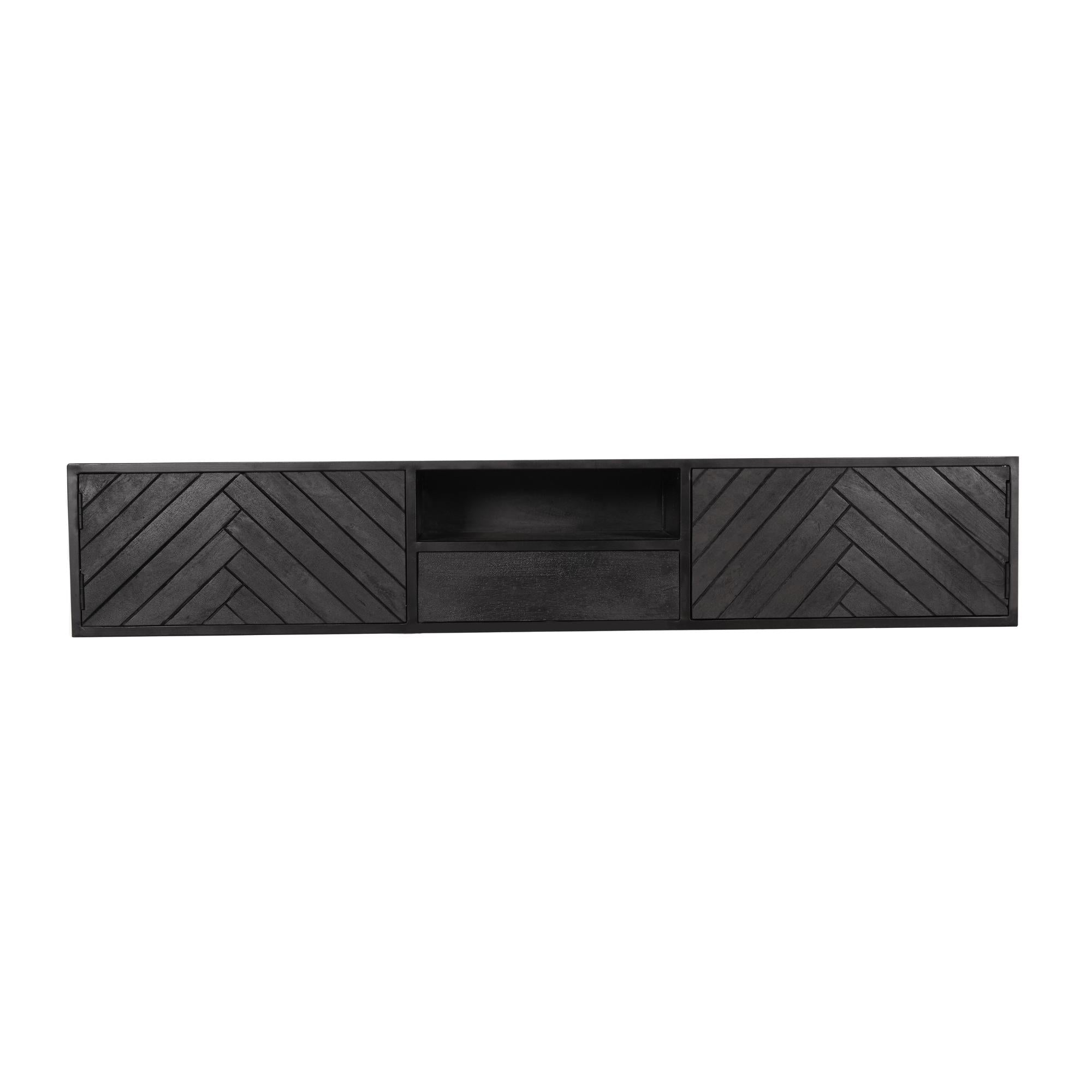Zwevend tv meubel New York | 180 cm - Industrieelinhuis.nl