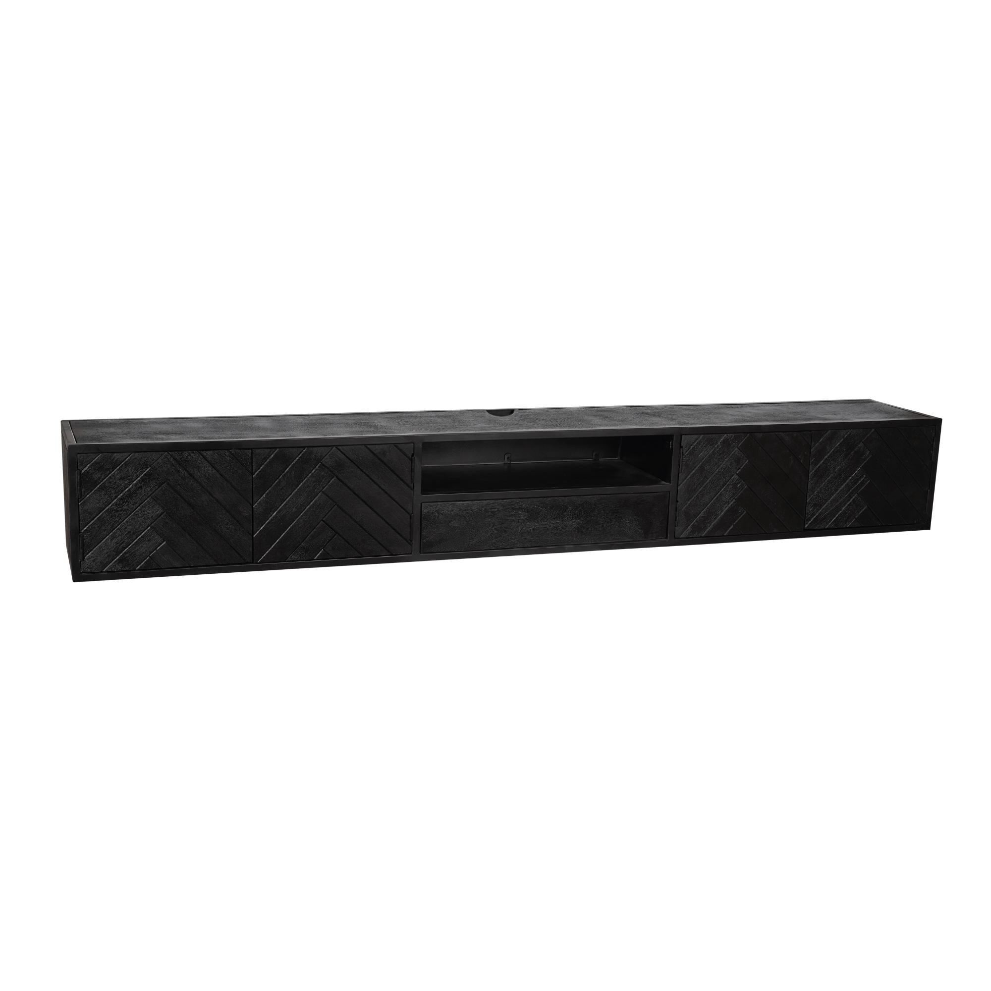 Zwevend tv meubel New York 280 cm - Industrieelinhuis.nl