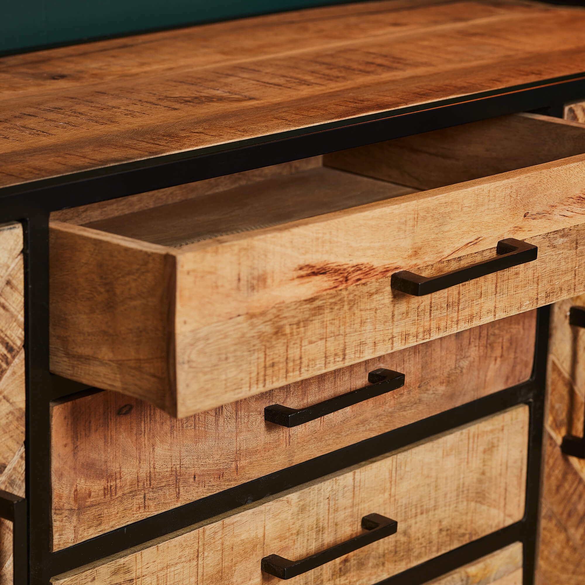 Dressoir Arlington | 210 cm - Industrieelinhuis.nl