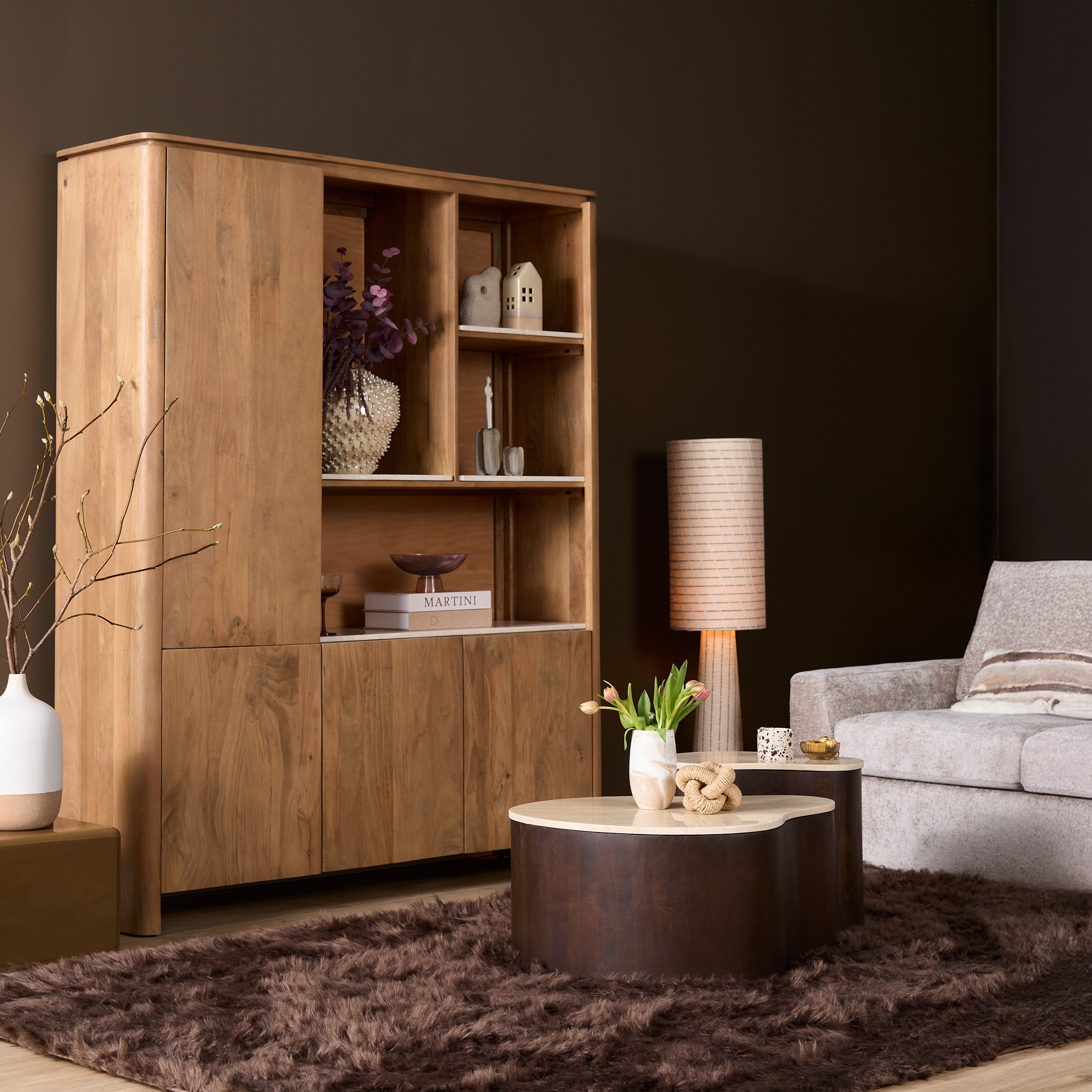 Salontafel Nomi | 70 cm | Organische Salontafel