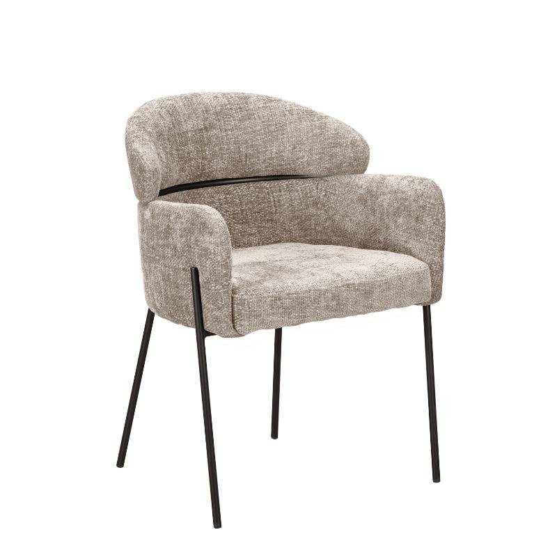 Eetkamerstoel Nox Creme (bestellen per 2) - Industrieelinhuis.nl