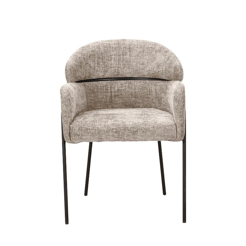 Eetkamerstoel Nox Creme (bestellen per 2) - Industrieelinhuis.nl