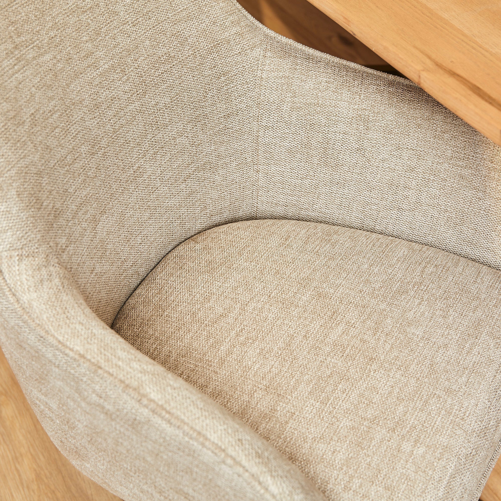 Eetkamerstoel Jens Beige (bestellen per 2) - Industrieelinhuis.nl