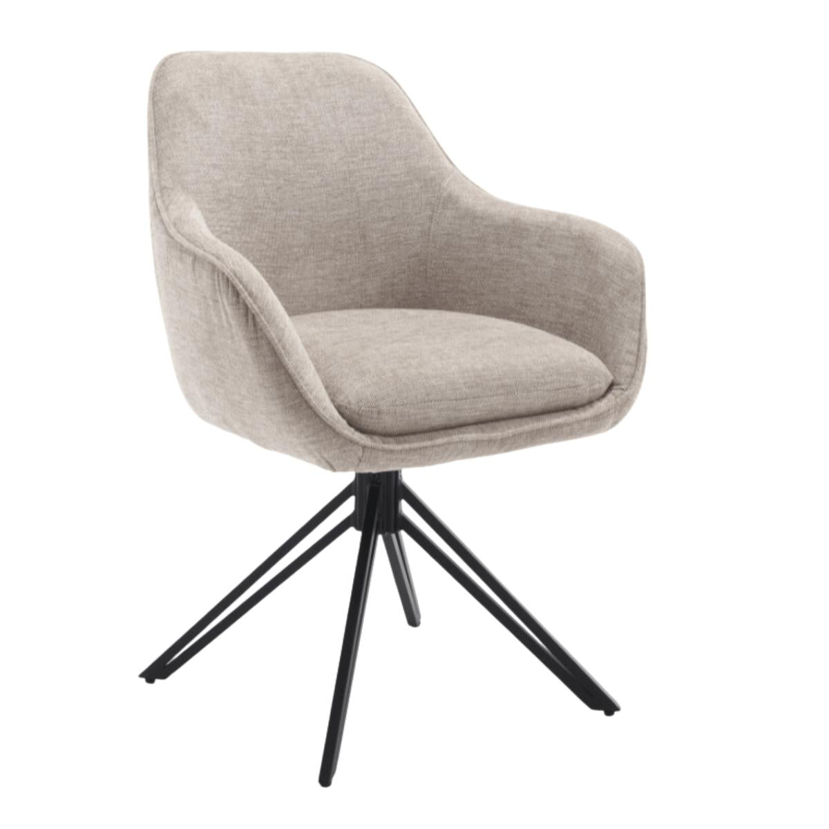 Eetkamerstoel Jens Beige (bestellen per 2) - Industrieelinhuis.nl