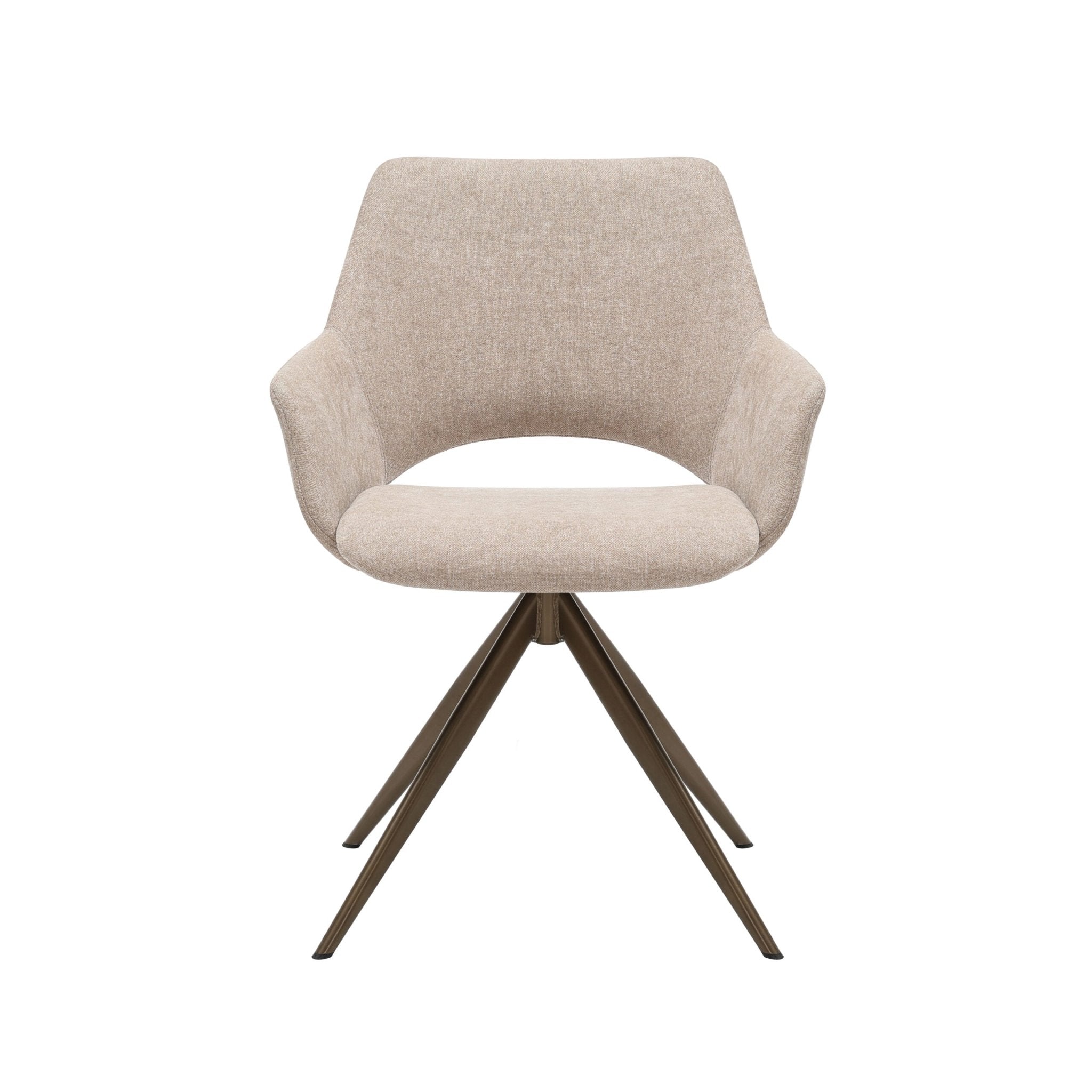 Eetkamerstoel Daisy creme - Industrieelinhuis.nl