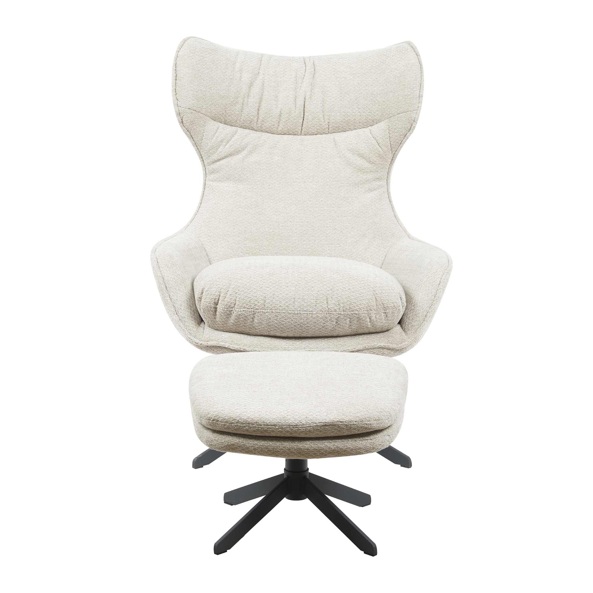 Fauteuil Olivia Creme - Industrieelinhuis.nl
