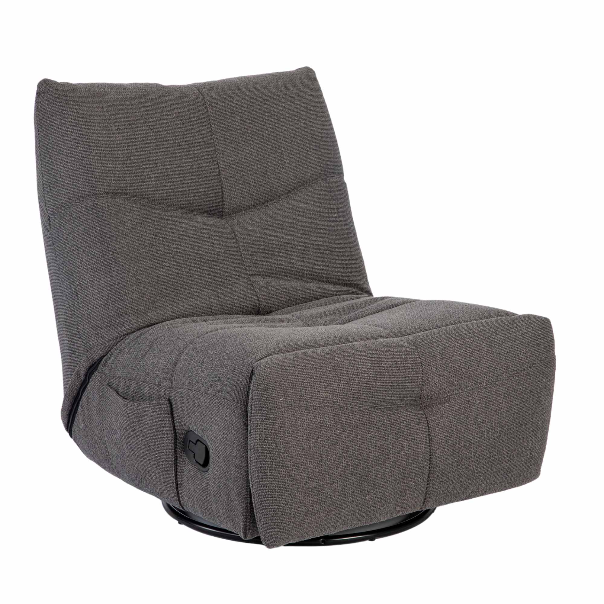 Relaxfauteuil Lazy Antraciet - Industrieelinhuis.nl