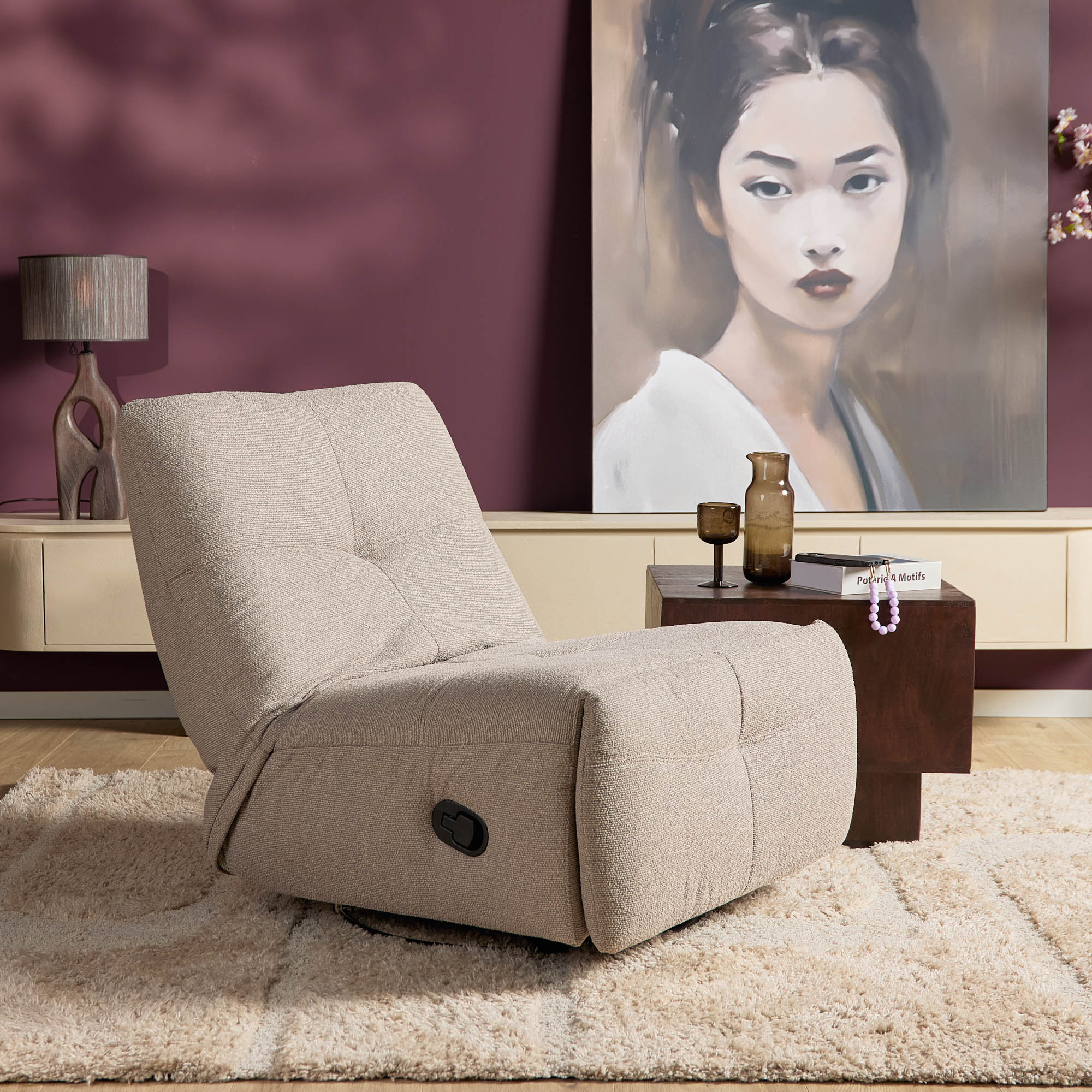 Relaxfauteuil Lazy Zand - Industrieelinhuis.nl