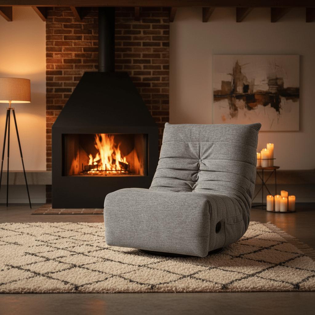 Relaxfauteuil Zen | Grey - Industrieelinhuis.nl
