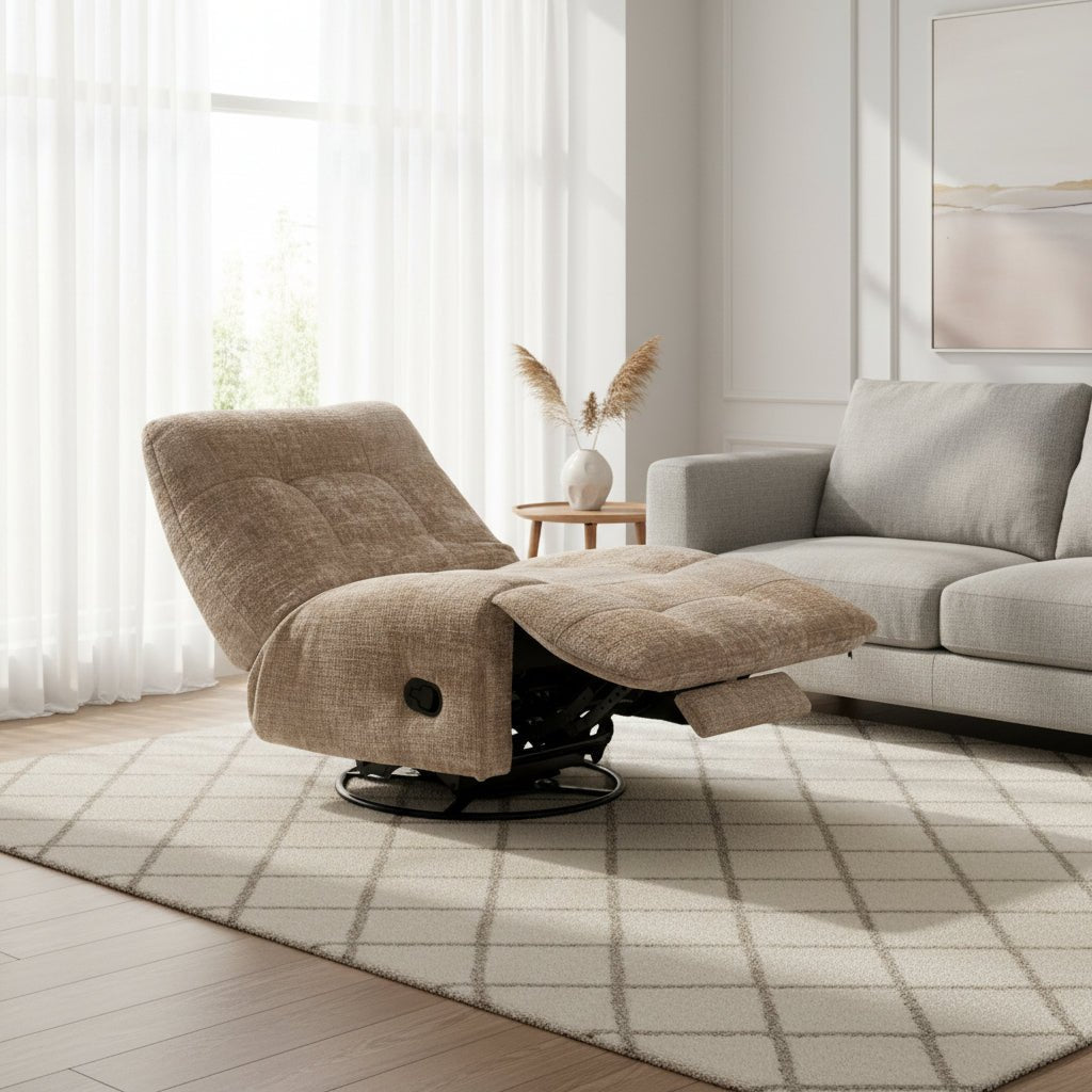 Relaxfauteuil Chill Beige - Industrieelinhuis.nl