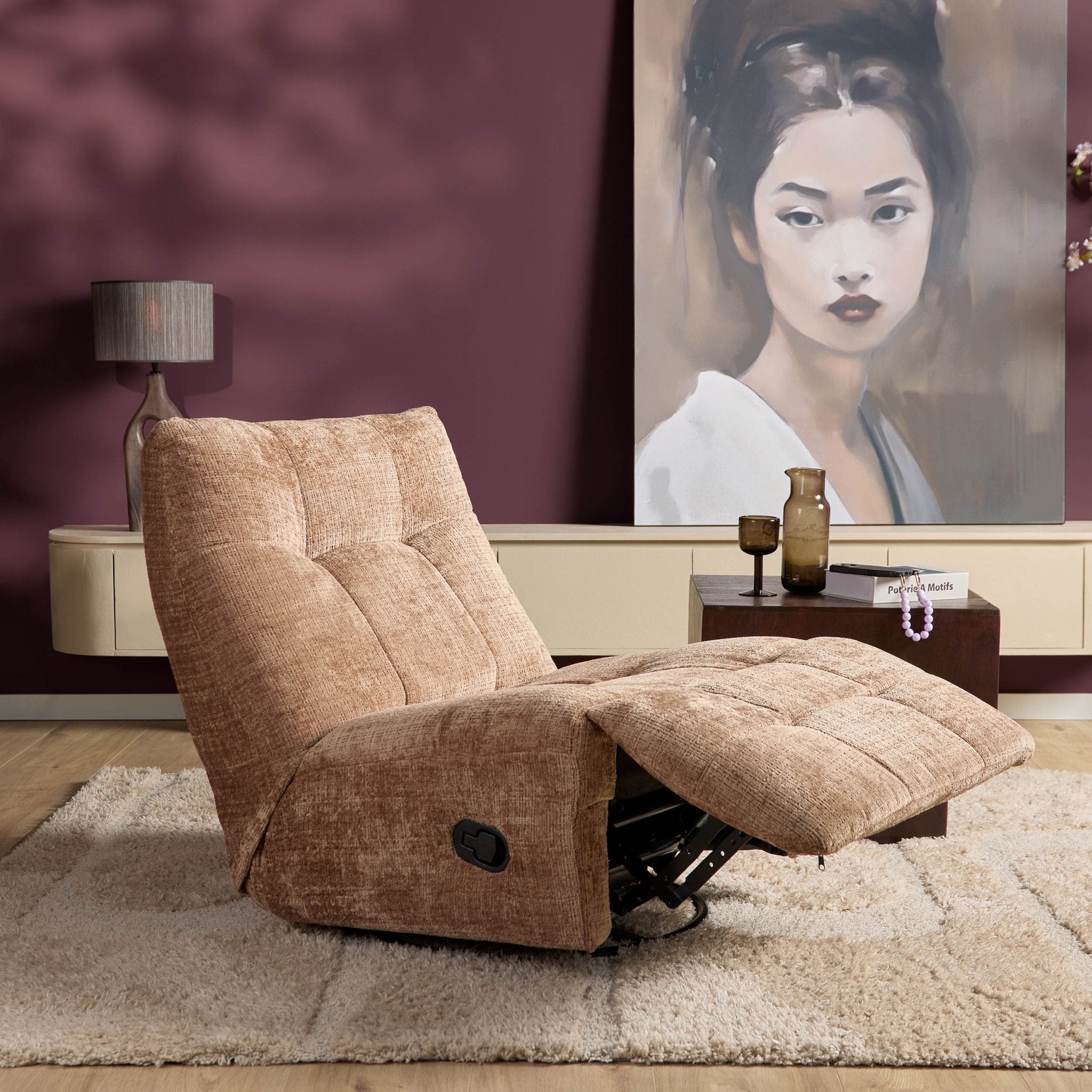 Relaxfauteuil Chill Bruin - Industrieelinhuis.nl