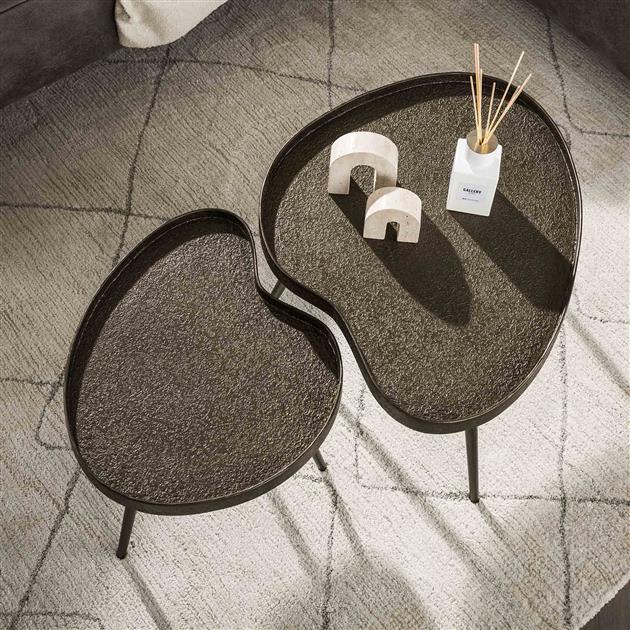 Salontafel set van 2 Contour | Organische salontafels