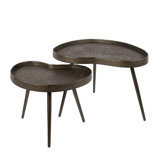 Salontafel set van 2 Contour | Organische salontafels