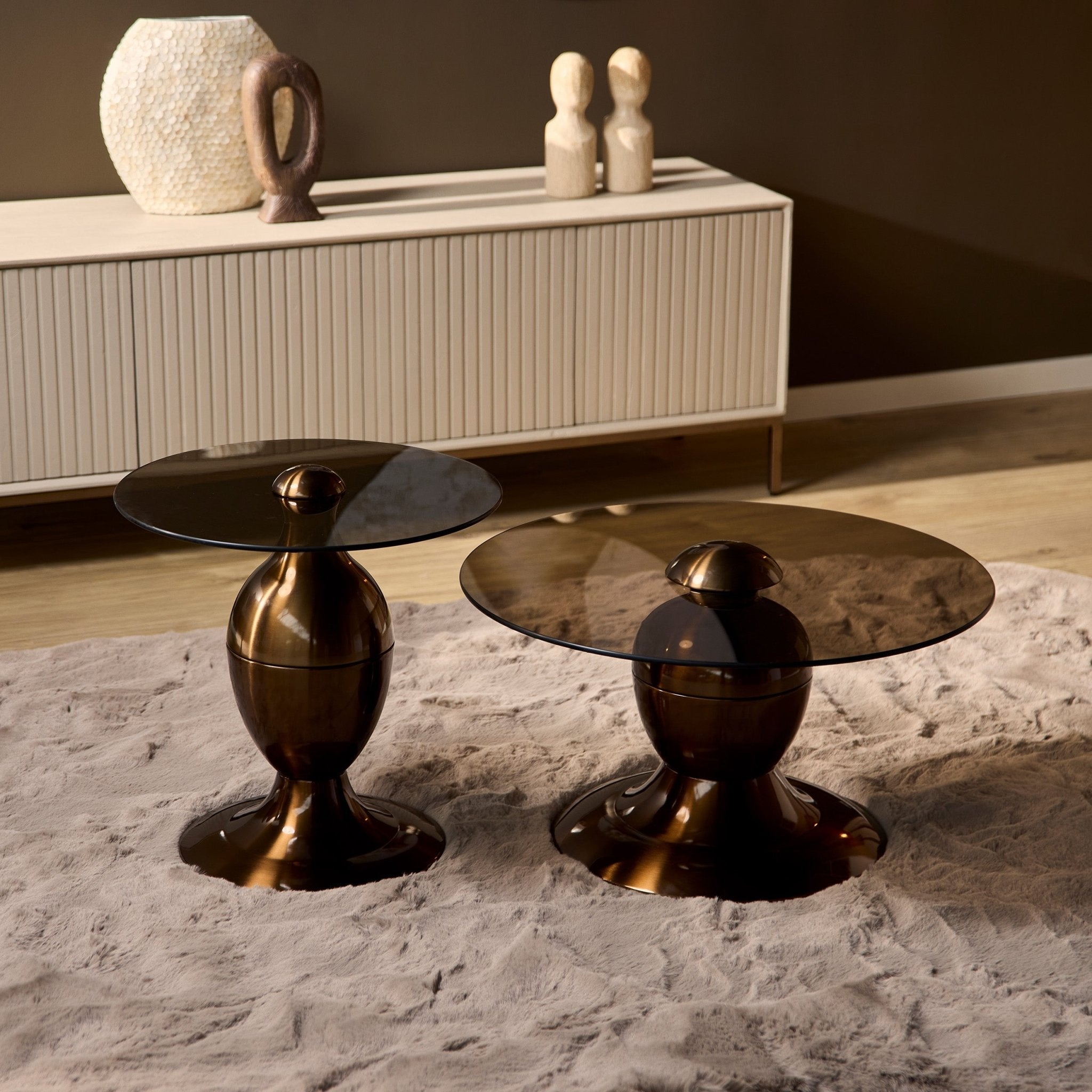 Salontafelset June Glas