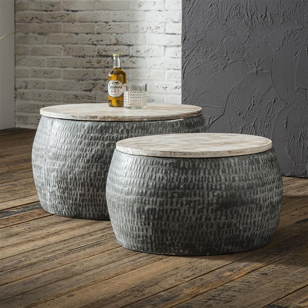 Salontafelset Zoe Rond