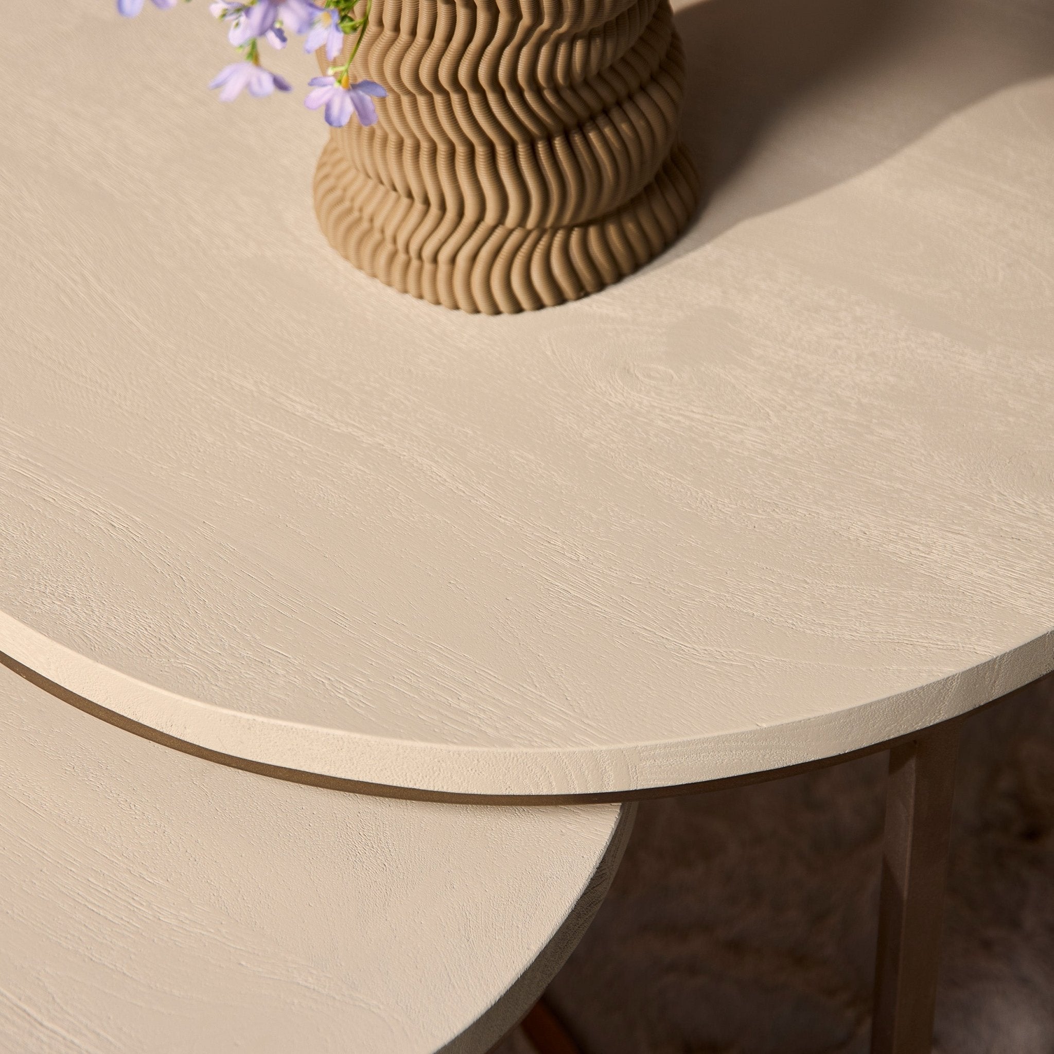 Salontafelset van 3 Madison Sand70 cm