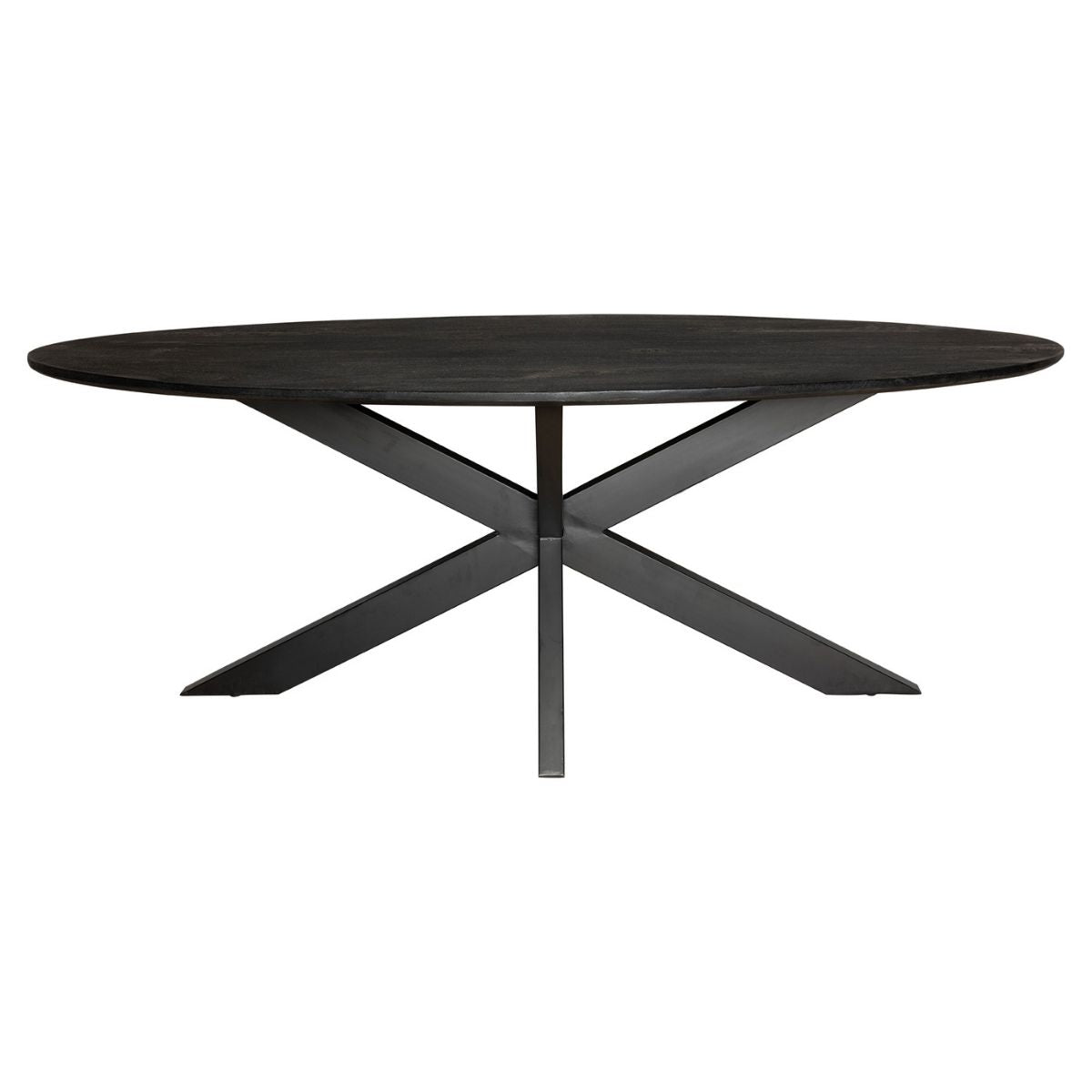 Eetkamertafel New York | Ovaal | 210 cm - Industrieelinhuis.nl