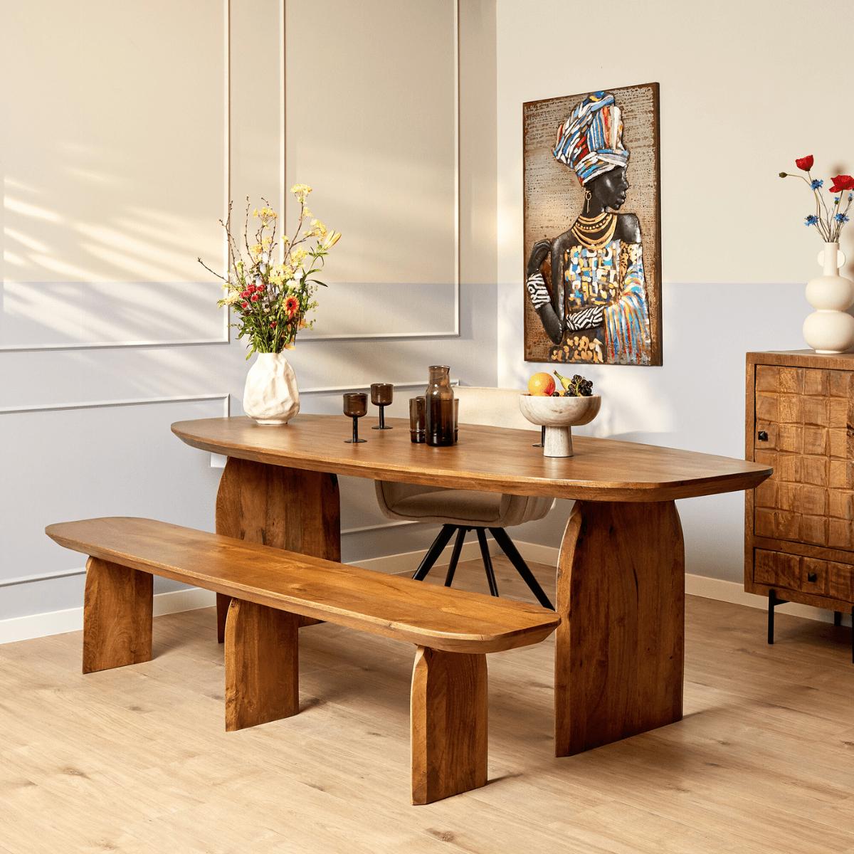 Eettafel Tense Ovaal 300cm - Industrieelinhuis.nl