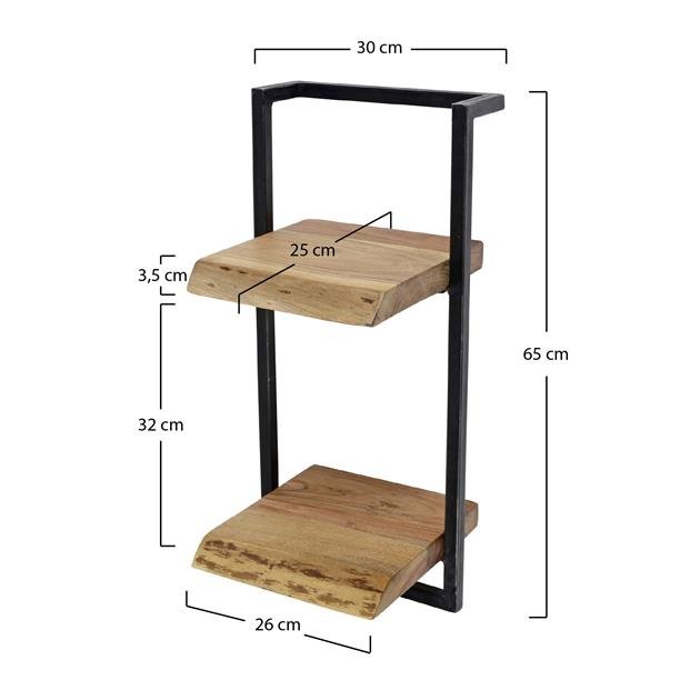 Wandplank Eddie 30x65 cm