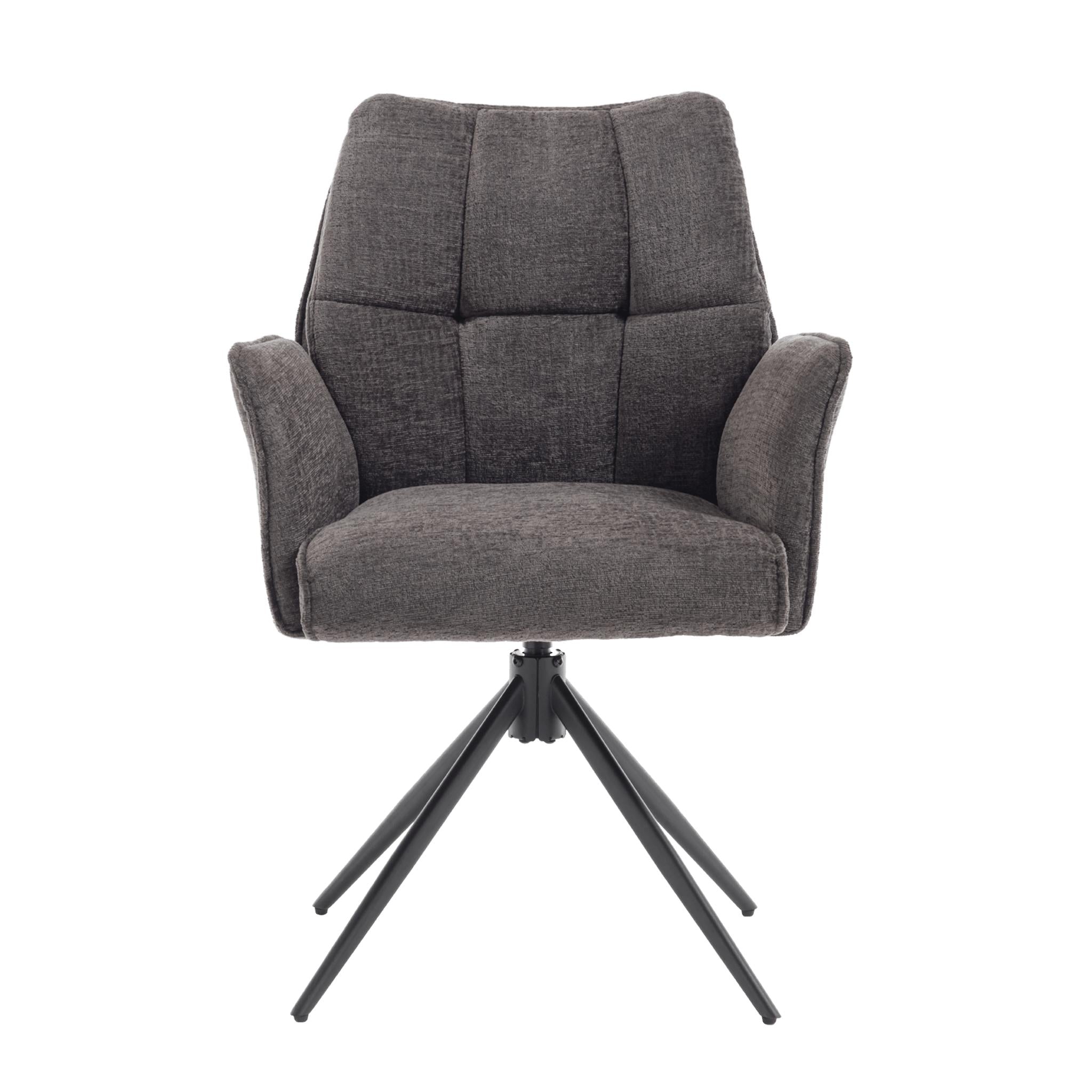 Eetkamerstoel Sem Tresor 16 Donkergrijs - Industrieelinhuis.nl