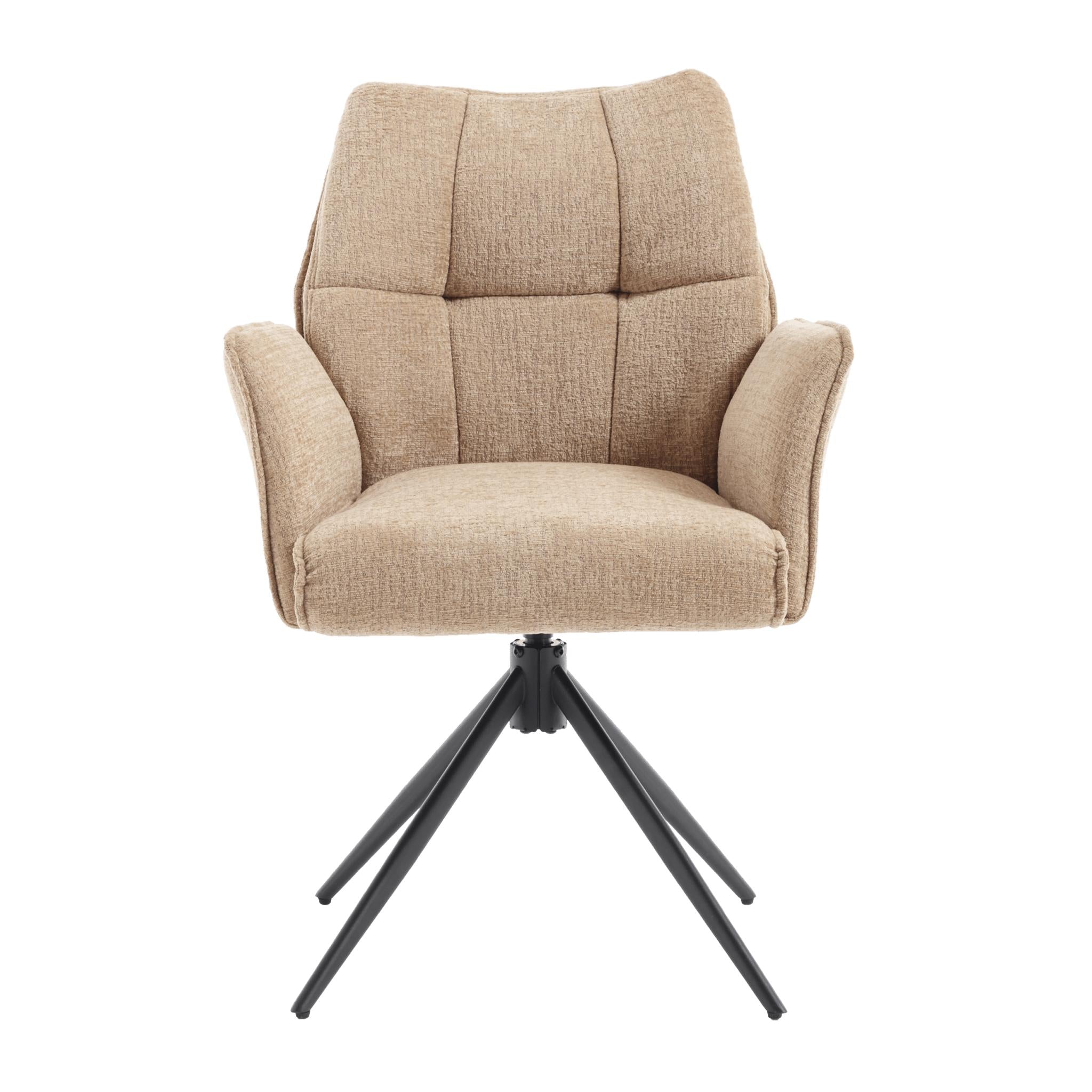 Eetkamerstoel Sem Tresor 31 Lichtbruin - Industrieelinhuis.nl