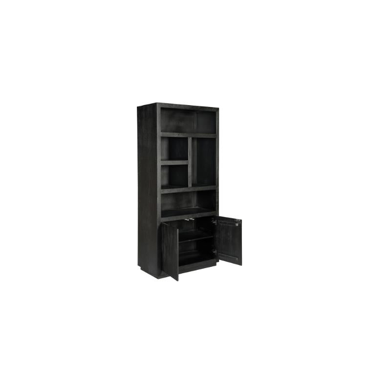 Vakkenkast Eclipse Black | 90 cm - Industrieelinhuis.nl