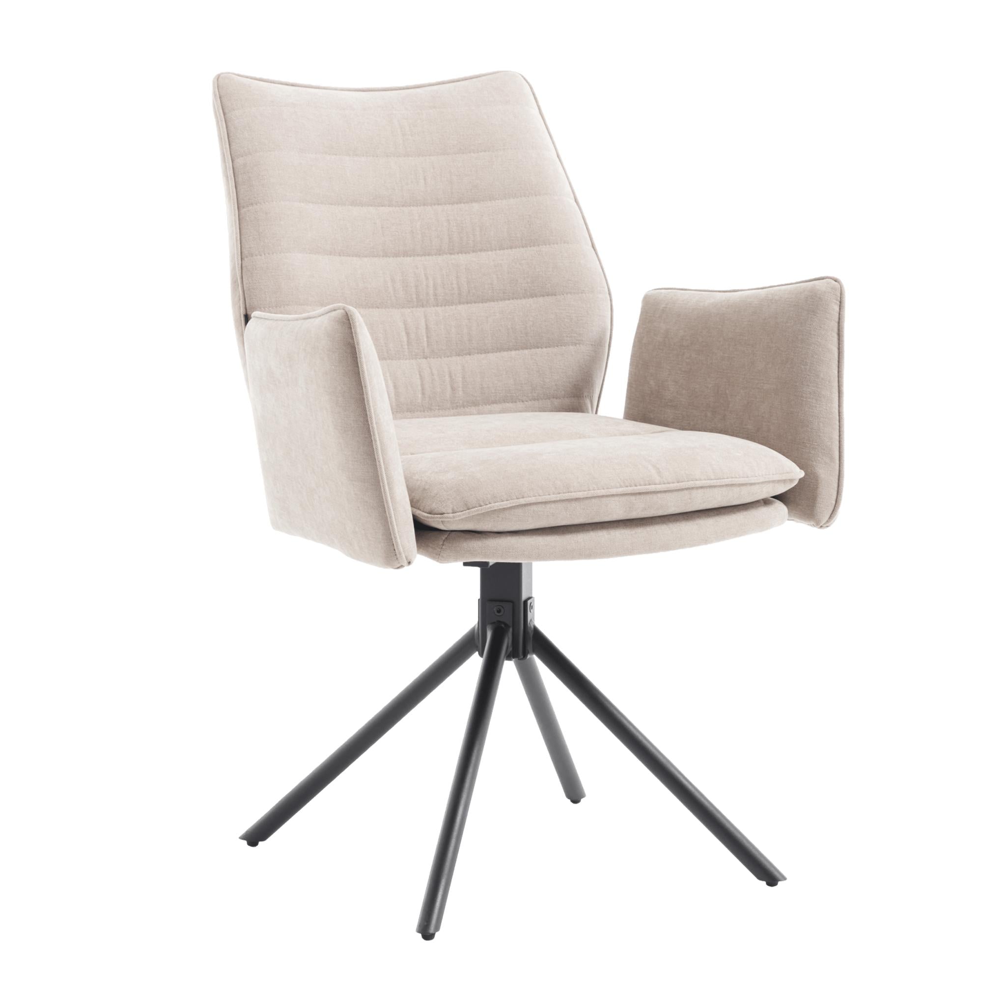 Eetkamerstoel Tim Maloy 31 Beige - Industrieelinhuis.nl